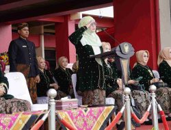 Pimpin Upacara Haru Jadi Sumenep Ke- 755, Plt Bupati Dewi Khalifah Sampaikan Komitmen Pembangunan Daerah