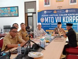 Hari Kedua Audisi MTQN Korpri, Calon Kafilah Provinsi Sulbar Seleksi Lima Cabang