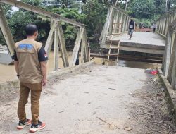 Satu Jembatan Putus dan 421 Kepala Keluarga Terdampak Banjir di Tommo, Mamuju
