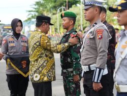 Apel Gelar Pasukan, Pj Gubernur Sampaikan Komitmen Aman Jelang Nataru