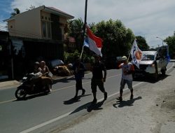 AST-ARB Raih Suara Terbanyak, 3 Warga Pamboang Tunaikan Nazar Berjalan Kaki