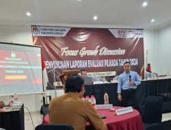 Evaluasi Pilkada 2024, KPU Sumenep Gelar FGD untuk Pemilu Lebih Berkualitas