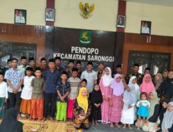 PABPDSI Saronggi Berbagi Kebahagiaan di Bulan Ramadhan dengan Santunan Anak Yatim