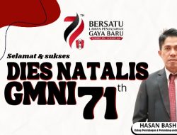 GMNI Rayakan Dies Natalis ke-71, Hasan Basri: Setia Menjaga Api Perjuangan Bung Karno