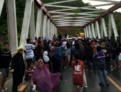 Aksi Tolak Tambang Pasir di Jembatan Tubo Berakhir, Camat Ulumanda Jadi Jaminan