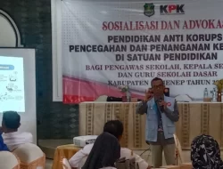 Cegah Korupsi Sejak Dini, Diknas Sumenep Perkuat Integritas Guru dan Pengawas Sekolah
