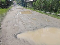 Warga Kelurahan Talippuki, Mamasa Keluhkan Jalan yang Rusak
