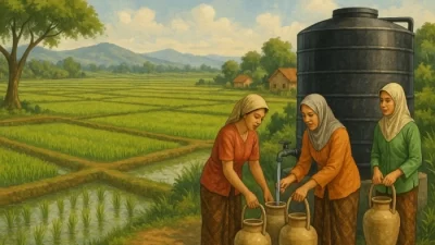 Kemarau Basah, Warga Sumenep Menikmati Penundaan Ancaman Kekeringan