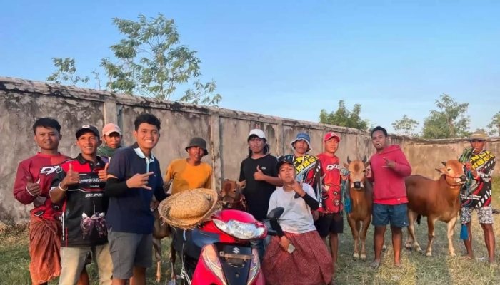Tim Takbir Sakti saat foto bersama setelah perlombaan (Foto: Masalembo.id)