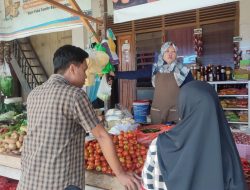 Jelang Idul Adha, Polres Majene Pantau Stok Sembako
