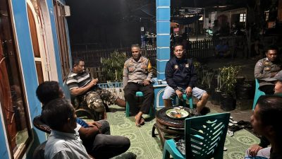 Polsek Malunda Mediasi Damai Suporter Tim Sepakbola Antar Desa