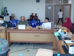 Sekretariat DPRD Sulbar Bersama Komisi I Gelar Rapat Kerja, Bahas KUA-PPAS 2026