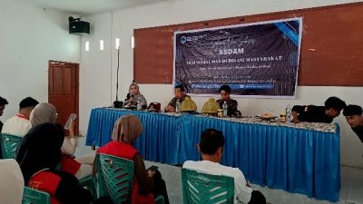 Aksi Sosial dan Dedikasi Masyarakat FKMM Sulbar, Kades Ulidang: Kami Sangat Menanti Kegiatan Seperti Ini