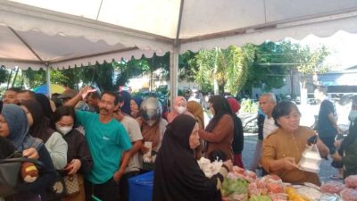 Jaga Stabilitas Bahan Pokok, Dinas Ketahanan Pangan Sulbar Gelar Pasar Murah