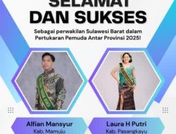 Dua Pemuda Sulbar Lolos PPAP 2025, Kadis Dispora Safaruddin; Kita Berharap Perkenalkan Potensi dan Kekayaan Budaya Sulbar