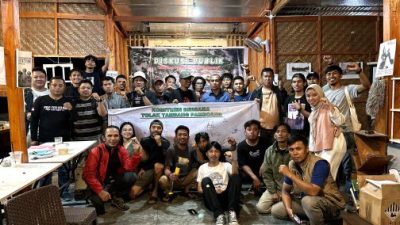 WALHI Sulbar dan Komponen Pemuda Majene Nyatakan Tolak Tambang di Pamboang