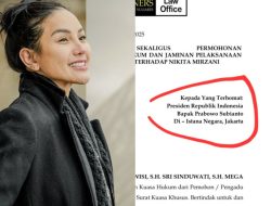Nikita Mirzani Surati Presiden Prabowo, Minta Perlindungan Hukum dalam Kasusnya