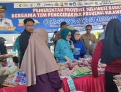 Kolaborasi PKK, Dinas Ketapang Sulbar dan Komunitas S5 Gelar Pameran UMKM Hypermart dan GPM