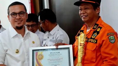 BPBD Sulbar Apresiasi BPBD Mamuju Tengah Raih Juara 1 Gelora Award