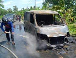 Kebakaran Mobil Logistik Bank BNI di Palippis, Rp4 Miliar Uang Tunai Disebut Hangus Terbakar