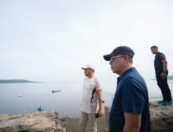 Gubernur SDK Tinjau Rencana Lanjutan Jalan Arteri Tepi Laut di Mamuju