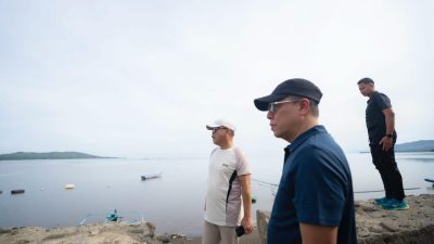 Gubernur SDK Tinjau Rencana Lanjutan Jalan Arteri Tepi Laut di Mamuju