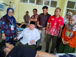 Wagub Salim Mengga Kunjungi Korban Gempa di RSUD Sulbar