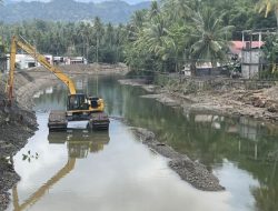 Normalisasi Kali Mamuju Dituntaskan Setelah Bertahun-tahun Banjir, Dinas PUPR Sulbar Apresiasi BBWS Sulawesi V