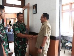 Junda Maulana Silaturahmi ke Danrem 142/Tatag, Bahas Stabilitas Keamanan Tingginya SDA di Sulbar