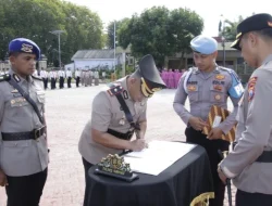 Wakapolres Sumenep Resmi Berganti, Tongkat Komando Beralih ke Kompol Haris Darma