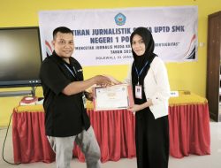 Siapkan Generasi Kreatif di Era Digital, SMKN 1 Polewali Gelar Pelatihan Jurnalistik