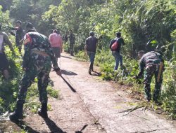 Peningkatan Akses Bulo–Lenggo, Material TMMD ke-127 Mulai Masuk Lokasi