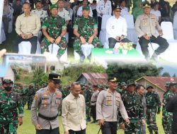 Kapolres Polman Hadiri Penutupan TMMD ke-127 di Desa Bulo