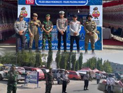 Jelang Idul Fitri, TNI–Polri Perketat Pengamanan Arus Mudik di Polman