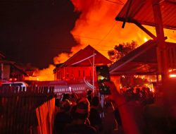 Tragedi Ramadan di Balanipa: 29 Rumah di Galung Tulu Rata dengan Tanah Akibat Kebakaran Hebat