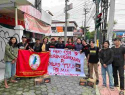 ‎Mahasiswa Sulbar di Yogyakarta Galang Dana untuk Korban Kebakaran Galung Tulu‎