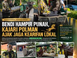 Kajari Polman Ajak Masyarakat Lestarikan Bendi, Warisan Transportasi Tradisional Lokal Yang Nyaris Punah