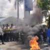 PMII UNIJA Demo BRI Sumenep Menyusul Dugaan Penyimpangan Kredit