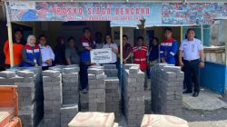 Pertamina Patra Niaga Regional Sulawesi Salurkan Bantuan Pemulihan Infrastruktur Pasca Gempa di Bitung