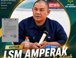 LSM AMPERAK Soroti Dugaan Kelalaian Mitra Dapur MBG Yayasan As’Adiyah di Mamasa