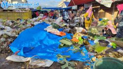 Bertahun-tahun Dikeluhkan, Sampah Pasar Wonomulyo Kian Memprihatinkan