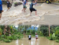 Banjir Rendam Permukiman di Binuang, Jalur Trans Sulawesi Sempat Lumpuh