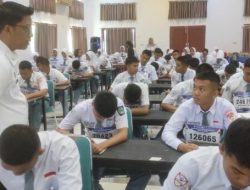 Pastikan Seleksi Transparan, Kepala Kesbangpol Sulbar Pantau Langsung Proses Ujian Psikotes Calon Paskibraka