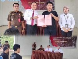 Kajari Polman Turun Langsung Serahkan Penghentian Tuntutan Di Rumah Restorative Justice
