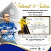 Gubernur Suhardi Duka dan Diskominfoss Sulbar Sabet Penghargaan Nasional
