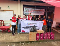 Pertamina Patra Niaga Regional Sulawesi Melalui IT Bitung Salurkan Bantuan Penanganan Banjir Bandang di Kabupaten Bolaang Mongondow