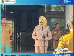 Wabup Majene Pimpin Apel Gabungan, Tekankan Optimalisasi Pajak dan Pengelolaan Sampah