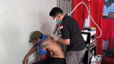 Warga Binaan Lapas Polewali Ramai-ramai Hapus Tatto, Program Anggota Dewan