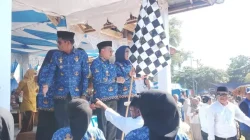 Meriahkan Tradisi Messawe Totamma, Ratusan Siswa Berkuda Dilepas Bupati Majene