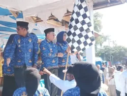 Meriahkan Tradisi Messawe Totamma, Ratusan Siswa Berkuda Dilepas Bupati Majene